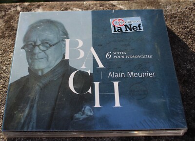 BACH 6 Suiten Für Violoncello Alain Meunier 2 CD ERI