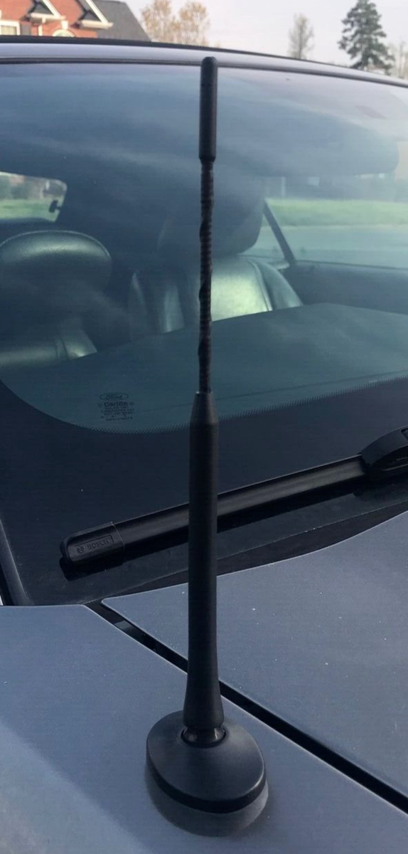 4.25 Inch Black Antenna Mast Power AM/FM For CHEVROLET TAHOE 1992-2006 Brand New - Foto 7