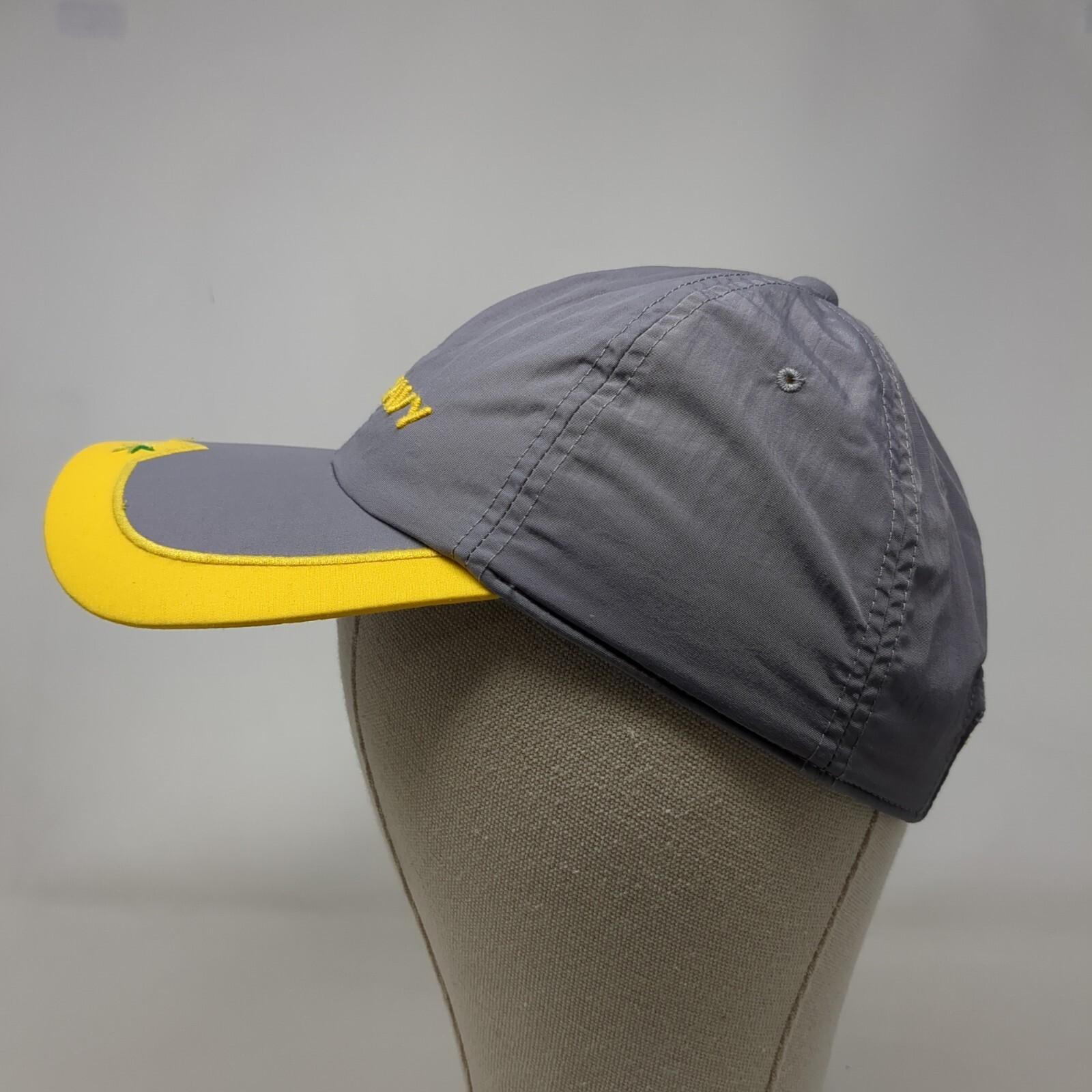 Old Navy Strapback Hat Gray Large Adjustable Embr… - image 4