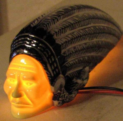 ADORNO GUARDABARROS MOTO INDIAN CHIEF CROMADO ILUMINADO #G491M - Imagen 11 de 13