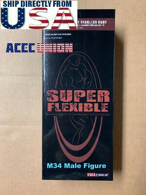SUPER FLEXIBLE FIGURE 【PL2016-M34】 Phicen PL2016-M34 Super flexible male seamless body for 1/6