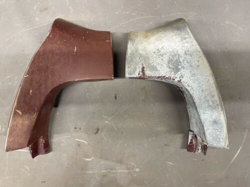 1967 Chevy Caprice Belair Biscayne Quarter 1/4 Panel Extensions Molding Impala - Picture 1 of 12