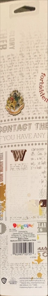 Varita de Harry Potter 13" disfraz de Halloween. Caja ligeramente dañada. Foto 2 de 2