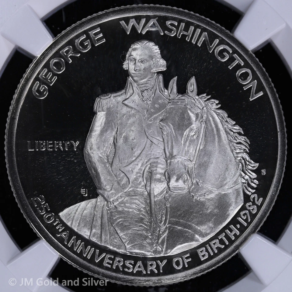 1982-S Proof George Washington Commemorative Half Dollar NGC PF 69 UC | PF - Image 3 of 4