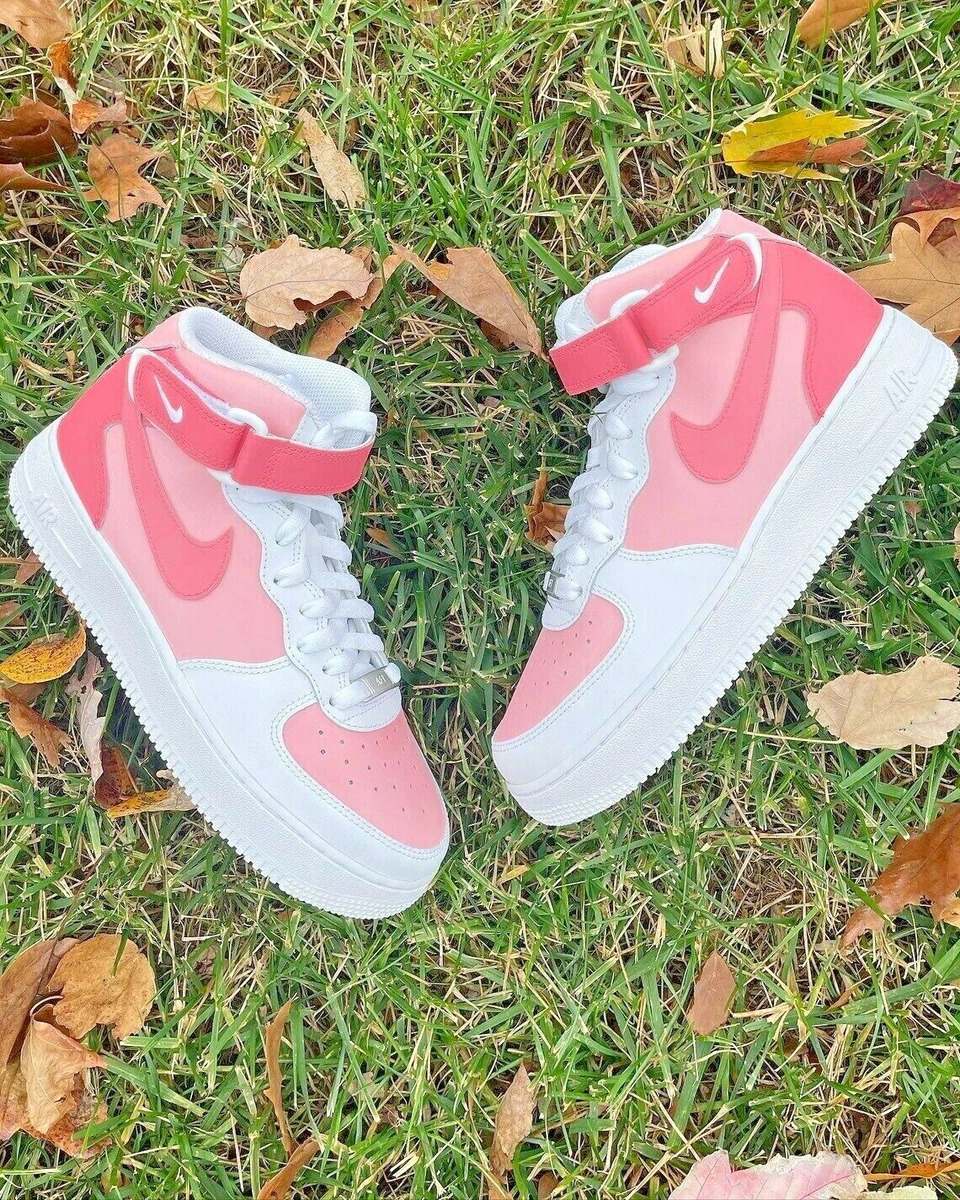 Custom Nike Air Force 1 '07 Low - Classic Louis Vuitton (Red) — Q's Custom  Sneakers