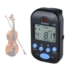 Professional Clip on Digital Tempo Metronome LCD Screen Lightweight F7P5 U9 O4C4