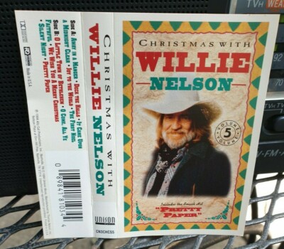 Christmas with Willie Nelson Cassette Tape 1994