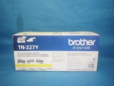 Brother TN-227Y TN227Y Yellow Toner Cartridge NEW Open Box Expedited Shipping