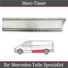 Mercedes Vito Viano ExtraLang W639 2003-14 Reparaturblech Seiten Schweller Links