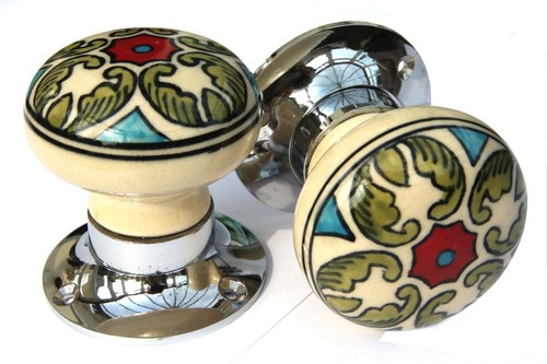 Ceramic and Glass Room Door Knobs Mortice Door Knobs Door Turners Shabby Chic - Picture 43 of 76