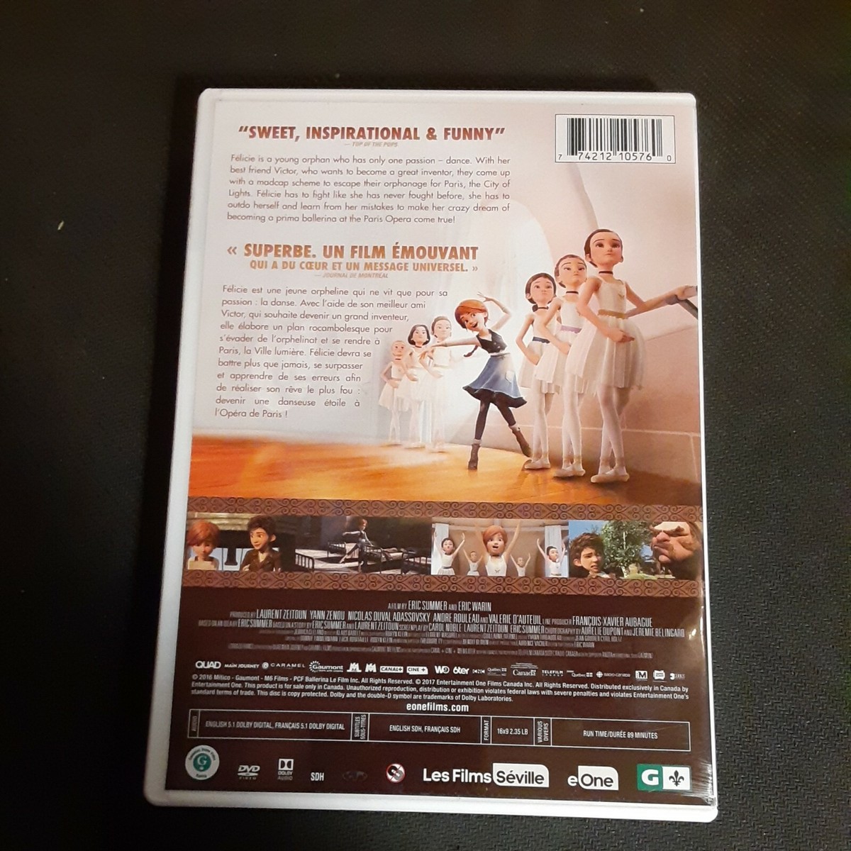 dvd - ballerina - 2016 | eBay