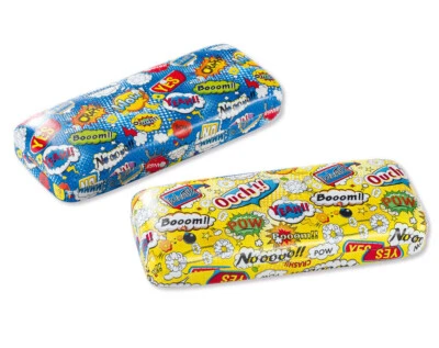 VICTORIA 1 Unisex Brillenetui Comic aus Metall Brille Etui Geschenkidee Neu