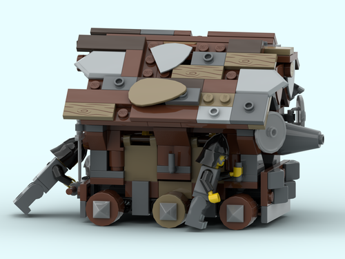MOC Modulare Ritterburg aus LEGO® Teilen Castle/Mittelalter Passt zu 10305 21325 - Bild 24 von 131