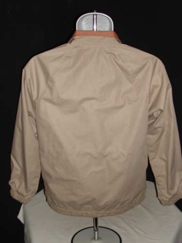 LONDON FOG BEIGE/COPPER COTTON BLEND REVERIBLE FALL/SPRING JACKET SZ. 7/8 M - Picture 8 of 12