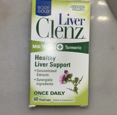 Body Gold Liver Clenz, Healthy Liver Support 60 Veg Caps