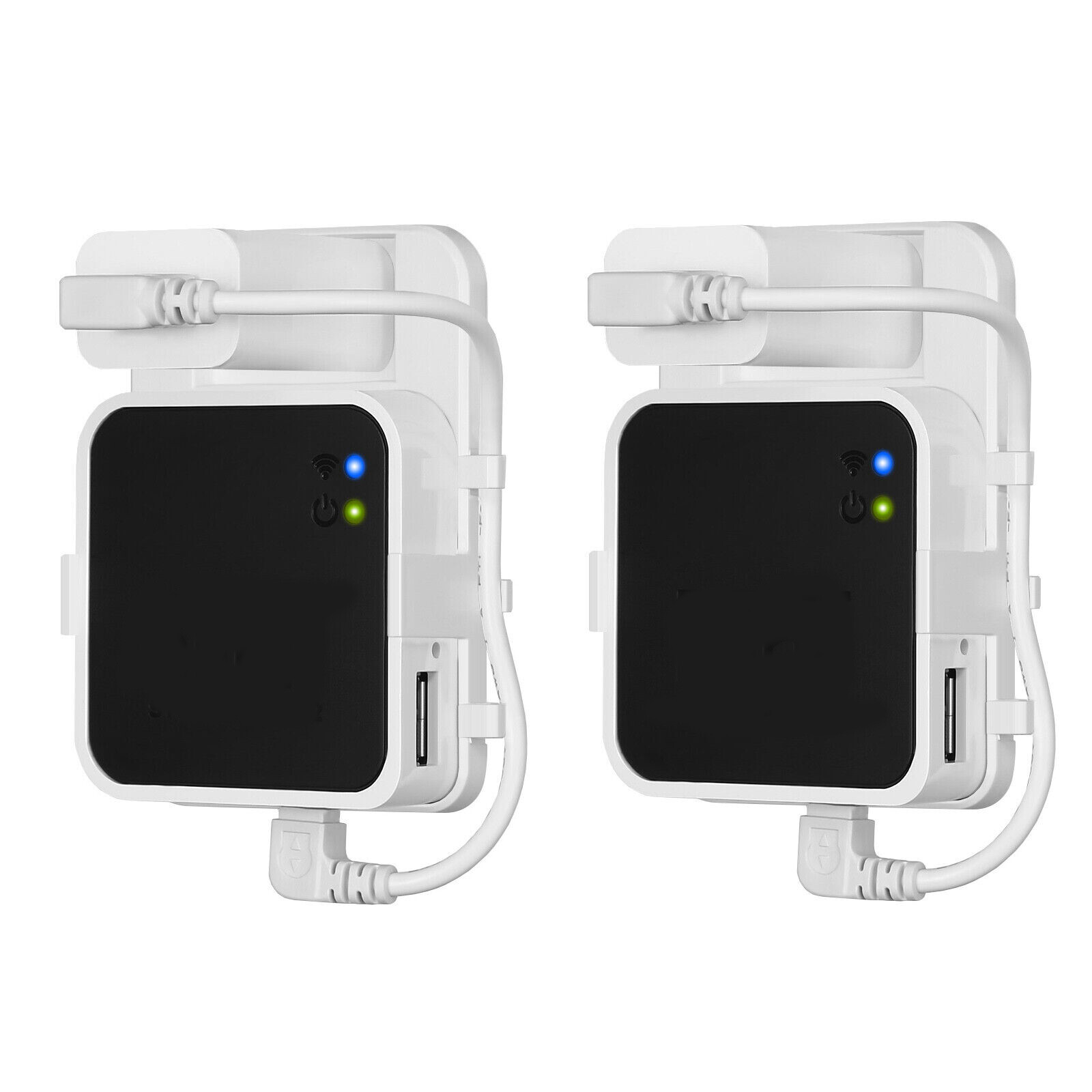 2X Outlet Wall Mount Fit For Blink Sync Module 2, Simple Mounting Bracket Holder-image