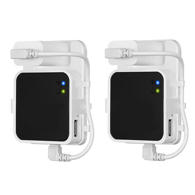 2x Outlet Wall Mount Fit For Blink Sync Module 2 Simple Mounting Bracket Holder
