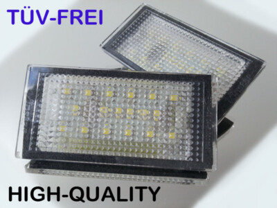 LED Kennzeichenbeleuchtung passend für BMW 3er E46 Cabrio Coupe 03-06 Facelift