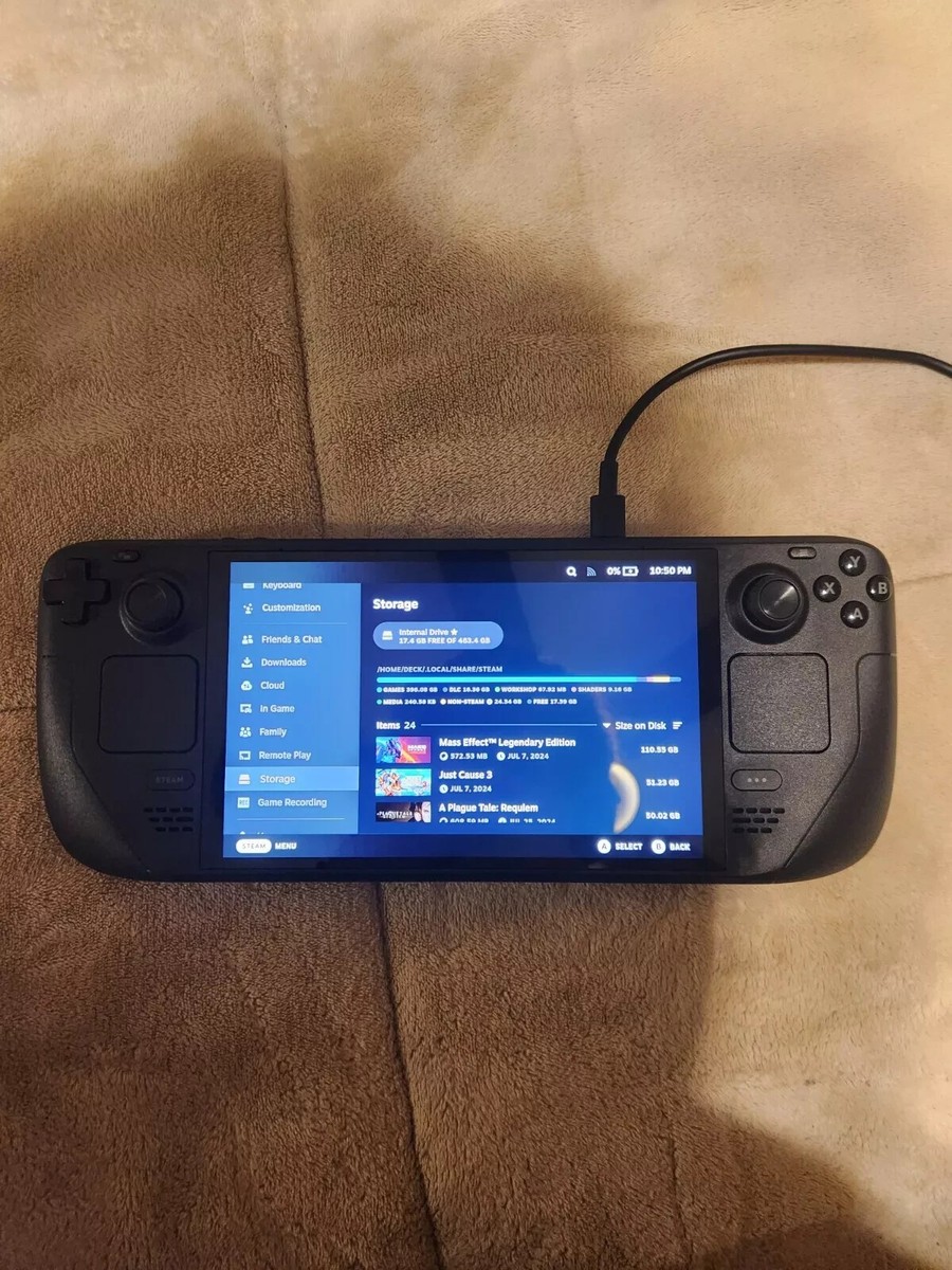 その他 Valve steam deck Oiled 512GB Amazon.com: Valve Steam Deck 512GB Handheld Console LCD