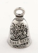 BIKER BETTY GUARDIAN® BELL FOR HARLEY AND ALL MOTORCYCLES-MOUNT NOT INCLUDED