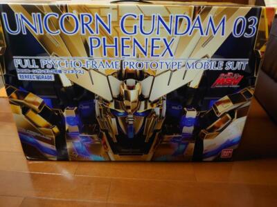 PG 1/60 RX-0 Unicorn Gundam 03 PHENEX Plastic Model Kit Premium