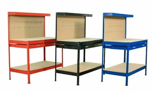 Dettagli Su Heavy Metal Steel Garage Tool Box Banco Di Lavoro Mensola Archiviazione Pareti Forate Workshop Fai Da Te Mostra Il Titolo Originale