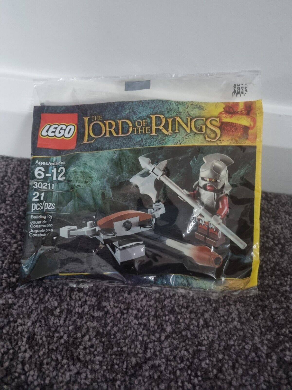 Lego Lord Of The Rings 30211 Uruk-hai With Ballista Polybag 2012 New Sealed