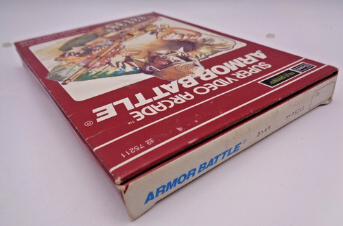 INTELLIVISION -- SUPER VIDEO ARCADE ARMORBATTLE (SEARS TELE-GAMES) #U.S. RELEASE - Picture 4 of 9