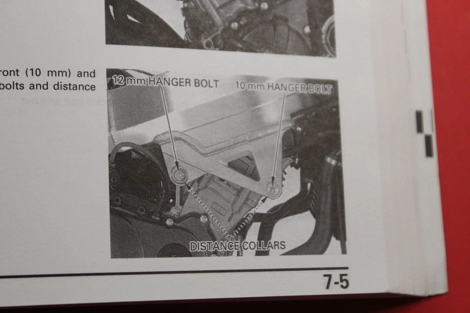 Руководство по ремонту заводской сервисной мастерской Honda 2000-2001 CBR929RR #61MCJ01 новое из старых запасов от оригинального производителя - Изображение 4 из 4