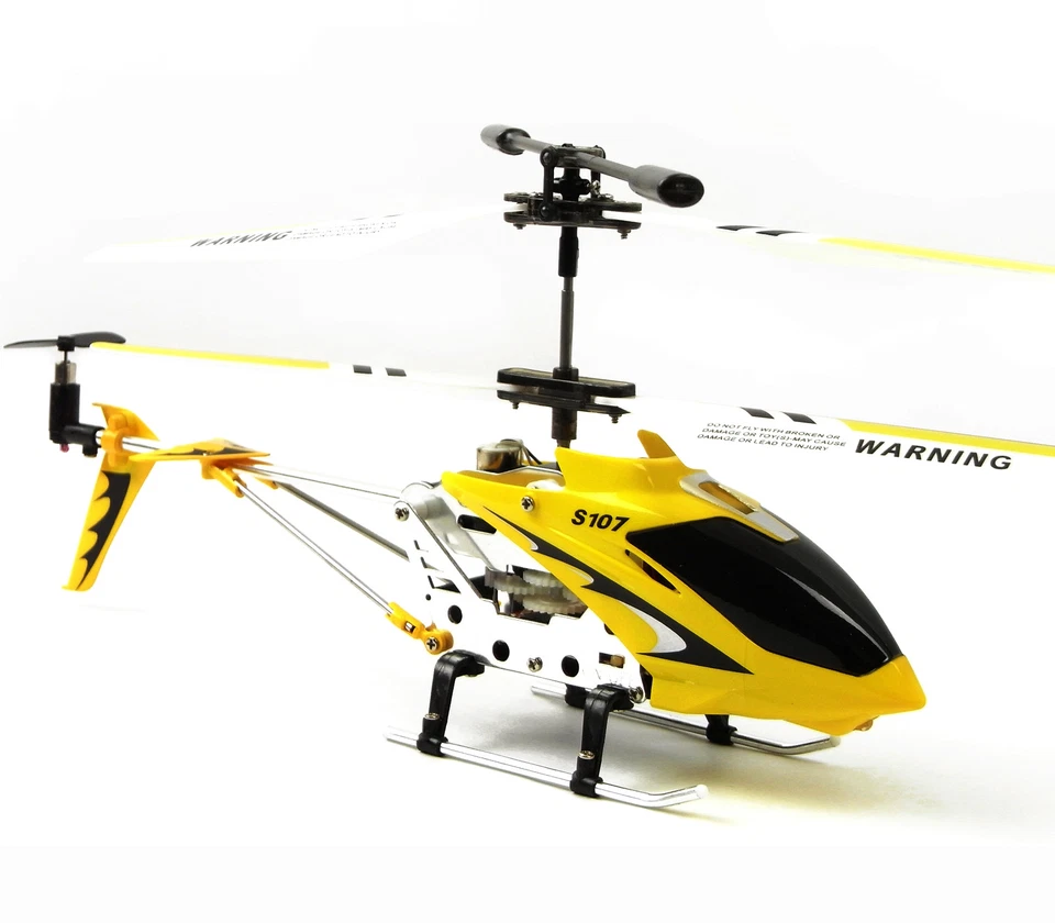 Syma S107G Mini RC Helicopter 3.5CH Metal Remote Control Helicopter Gift For Kid - Image 2 of 4