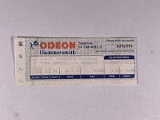 Then Jerico Concert Ticket Original Odeon Hammersmith London 20th May 1989