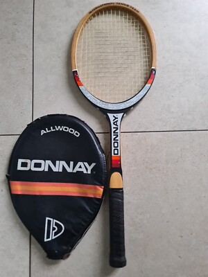 RAQUETTE EN BOIS VINTAGE DONNAY - ELLE - INTERNATIONAL TENNIS TEAM | Australia