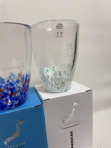 Starbucks JIMOTO Made Aomori Tsugaru Biidoro 4-color Complete Set 8.9 us fl oz - Picture 6 of 6
