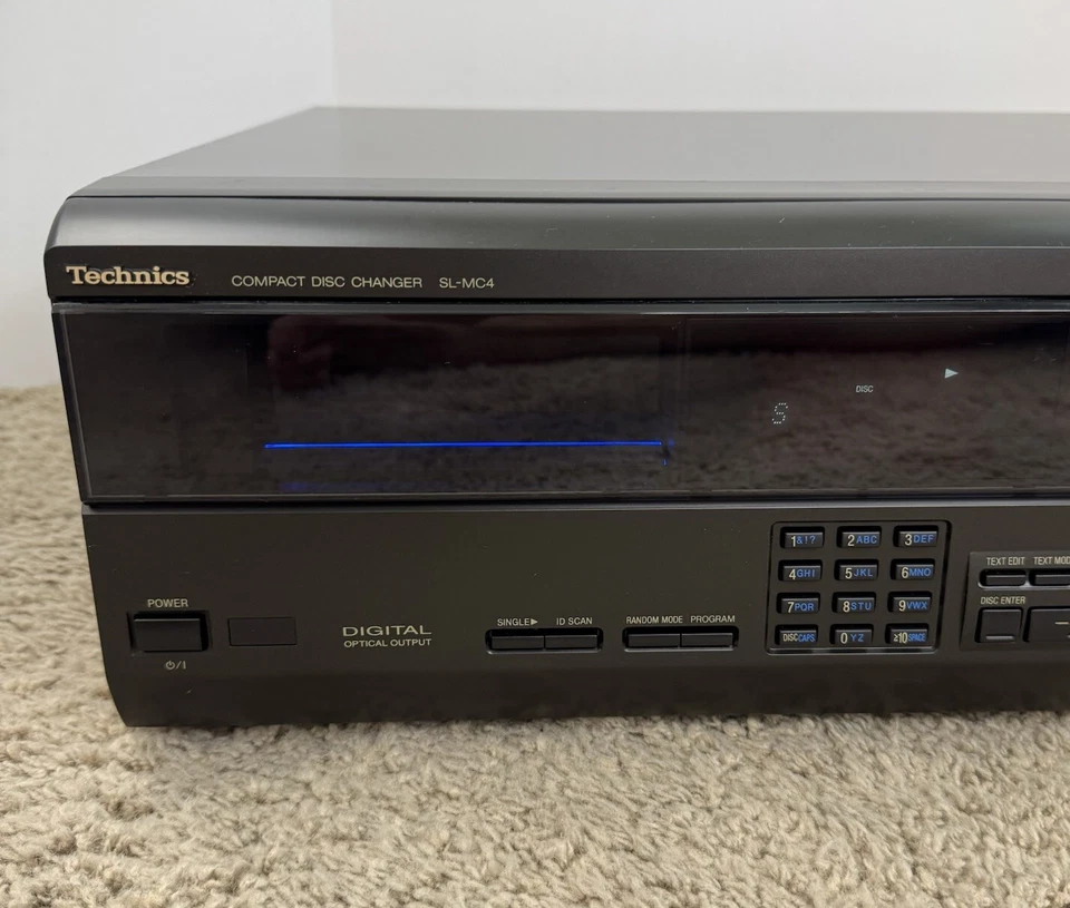 Technics SL-MC4 CD Changer 60+1 component CD Player No Remote Parts/Repair Only - Image 3 of 4