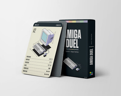 Amiga Duel - Das Quartett & Trumpf Kartenspiel für echte Amiga-Fans