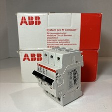 ABB - S203U-K30 - Circuit Breaker - K-Curve 3-P 30A 10KA 240VAC NEW in BOX JL