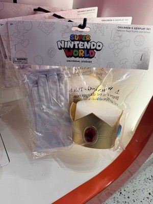 Universal Super Nintendo World Princess Peach Kids Cosplay Set