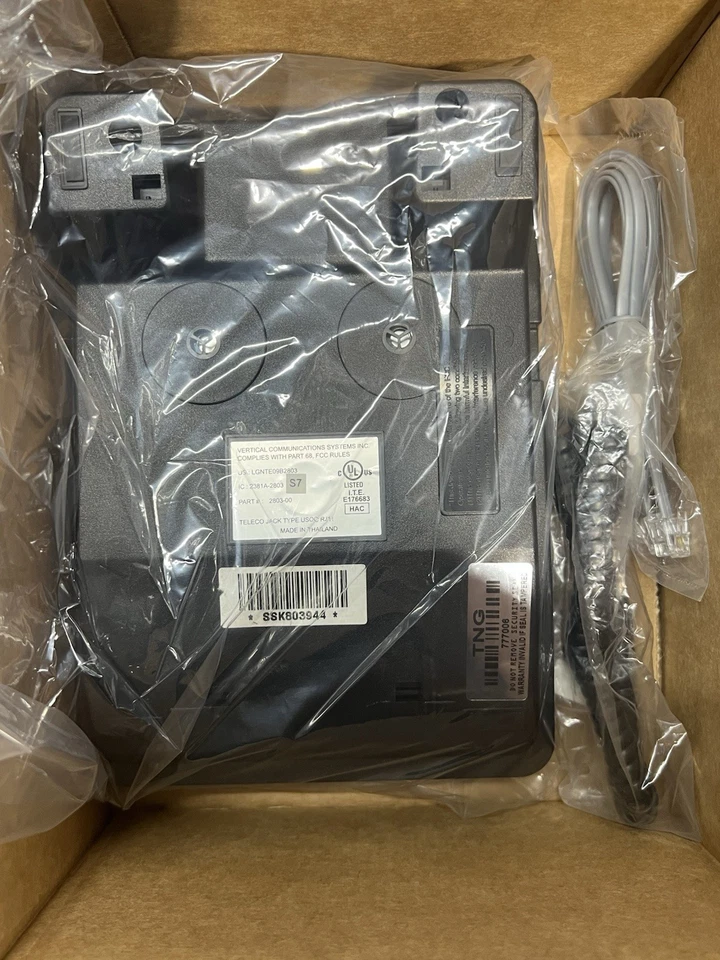 Vodavi Starplus 2803-00 2-Line Speaker Phone (Black) *Refurbished* - Image 4 of 4