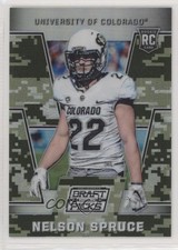 2016 Panini Prizm Collegiate Draft Picks Camo 181/199 Nelson Spruce #135 0l2