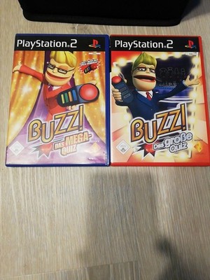 Buzz!: das Mega-Quiz + Das Große Quiz (Sony PlayStation 2)
