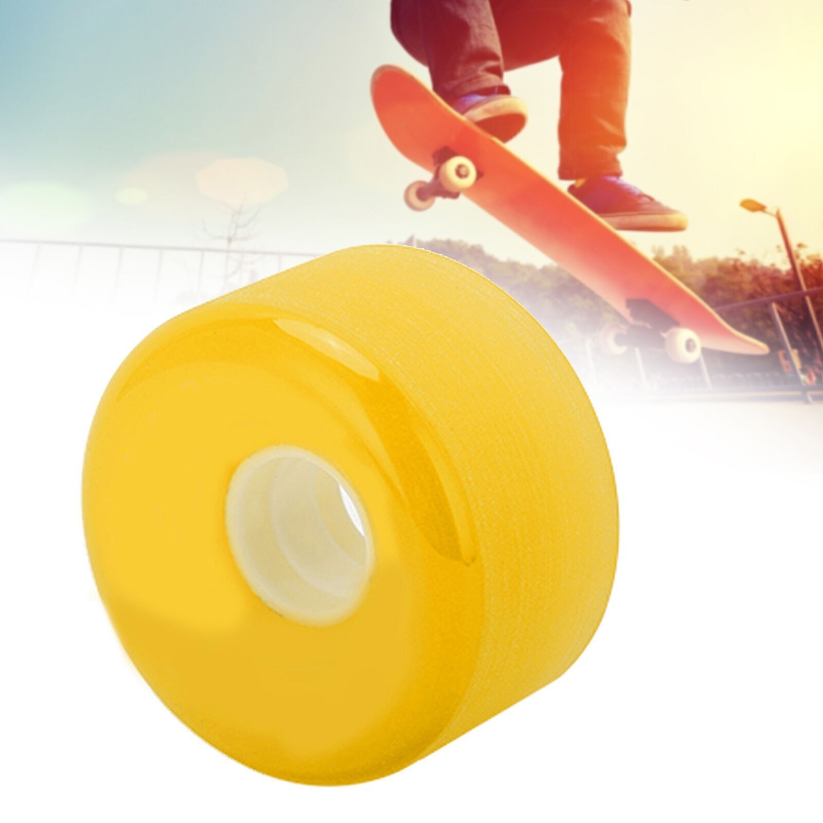 PUENTE 4pcs 70x42mm Skateboard Wheels 80A Longboard Cruiser Wheels Replacement
