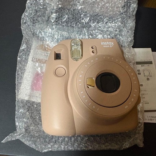 Instax mini 8+ instant camera body, Cocoa color