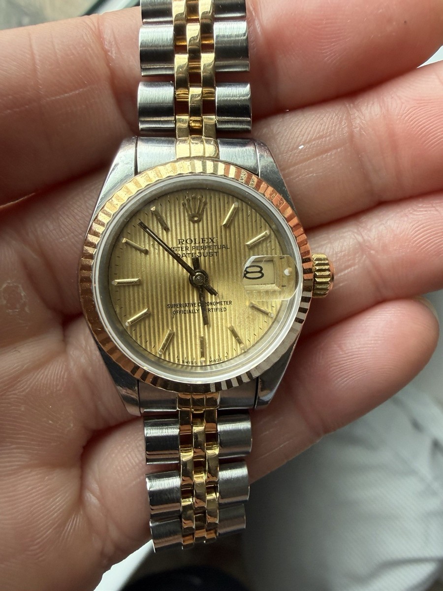 カ*ん様 ロレックス　レディース 1989 Rolex Lady-Datejust 26MM Champagne 