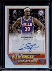 2025-26 Topps Hoops Adem Bona Hyper Signatures Auto Autograph #HHS-ABO 76ers