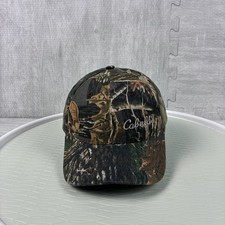 Vintage Y2K Cabela's Camo Hat Cap Snapback Hunting Logo Embroidered Realtree