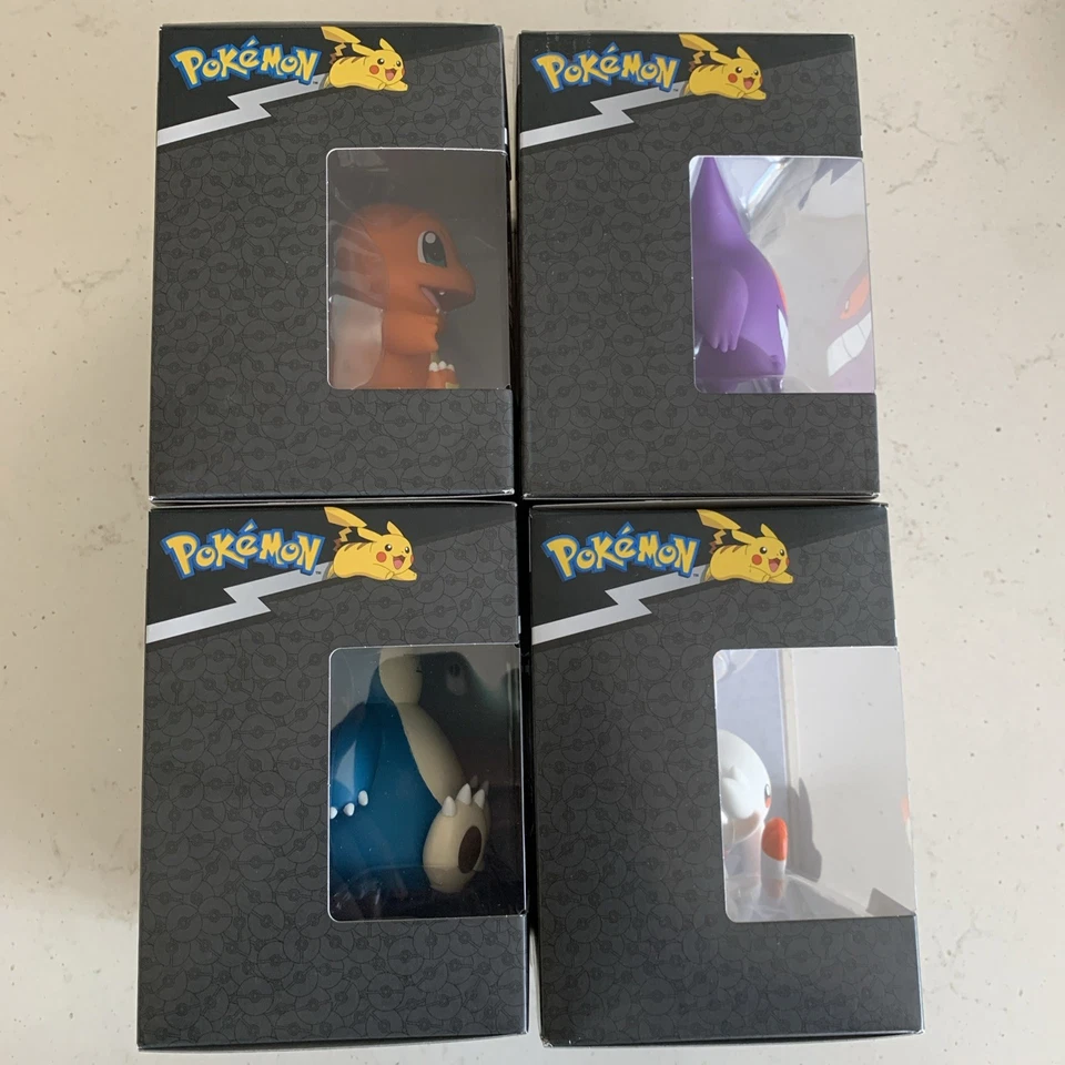 Figuras Pokemon Select Scorbunny, Charmander, Snorlax y Gengar 2025 Serie 3 Foto 3 de 4