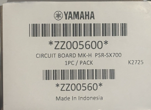 Yamaha ZZ005600 MK-H PSR-SX700 PSR-SX900 Key Contact PCB - Picture 2 of 2