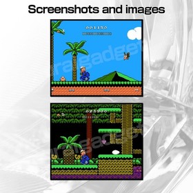Super Mario USA (Bros. 2) & Adventure Island 1+2 II Famicom / FC [Japanese NES]