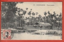 CPA - VIETNAM - COCHINCHINE - FERME ANNAMIT