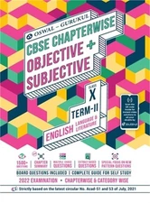 English Chapterwise Objective + Subjective for CBSE Class 10 Term 2 Exam (Paperb